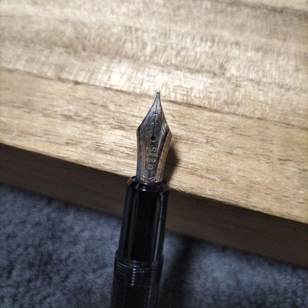 14K PILOT 万年筆 金色クリップ付き　値段相談可