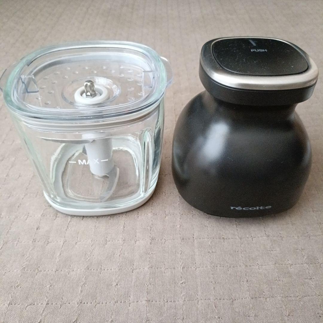 Recolte レコルト コードレスカプセルカッター ボンヌ フードプロセッサー