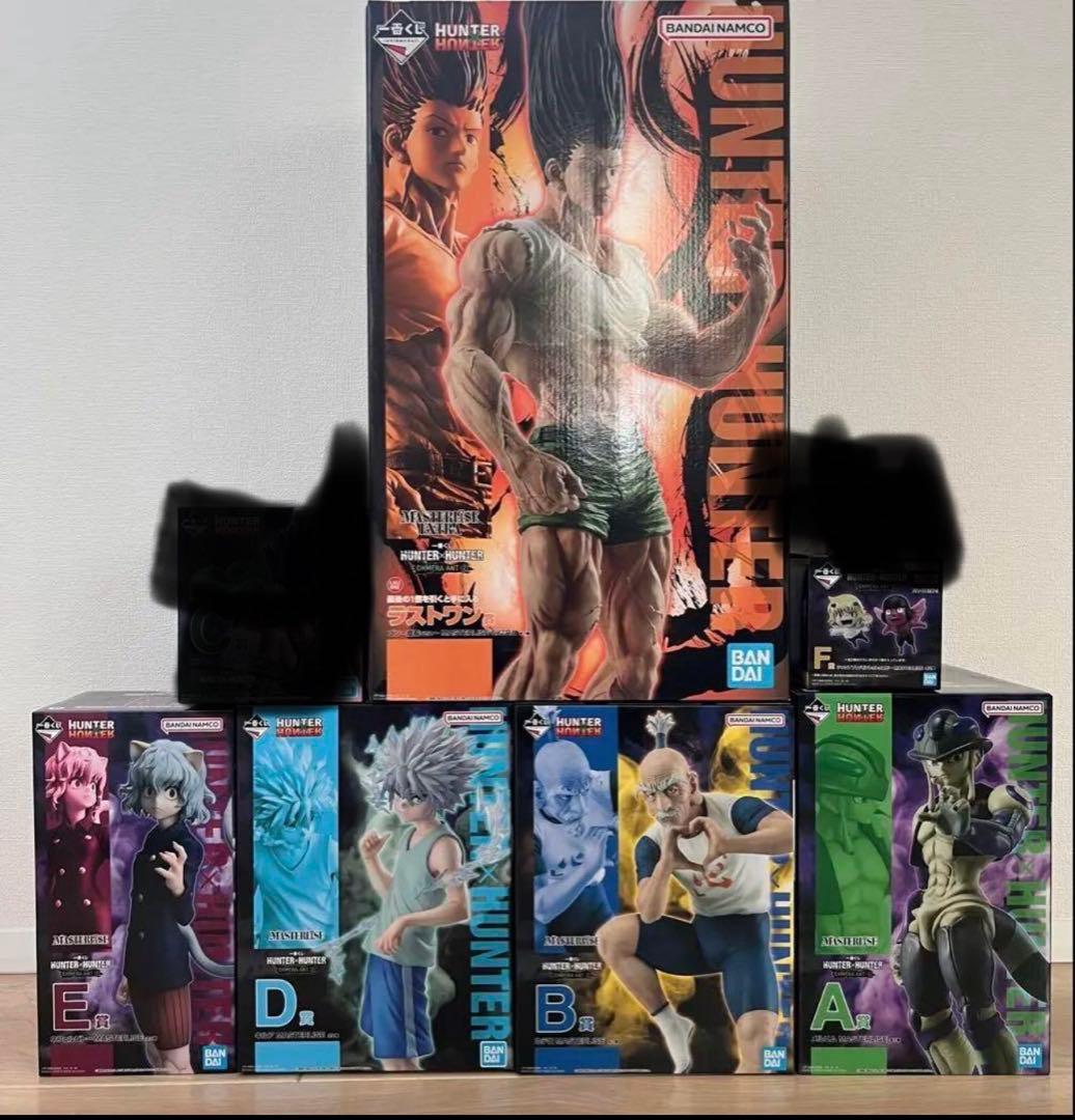 一番くじ HUNTER×HUNTER CHMERA ANT フィギュアセミコンプ