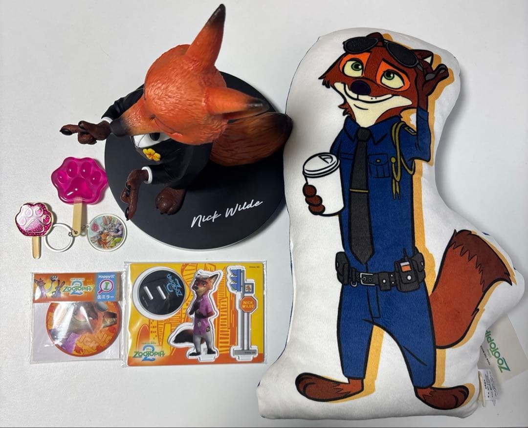 ディズニーリゾート　Happyくじ　ズートピア2　ニック　ラストワン