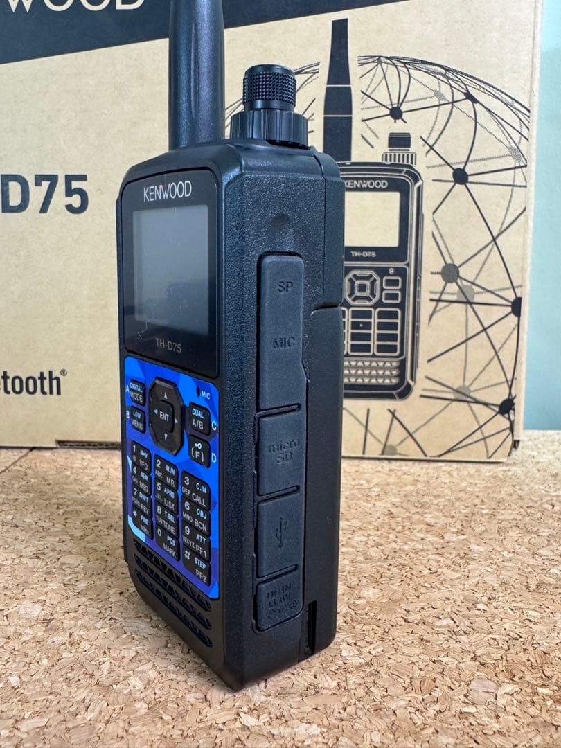 KENWOOD TH-D75 受信改造モデル　オプション多数！新品同様！