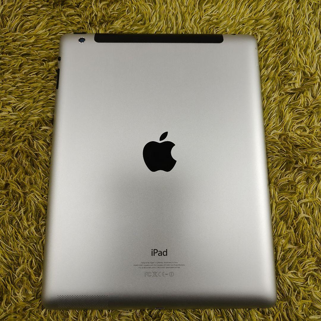 【美品】Apple iPad 第4世代 Wi-Fi+Cellular 32GB