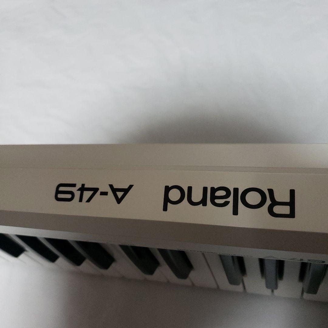 Roland A-49 49鍵 MIDIキーボード　ホワイト