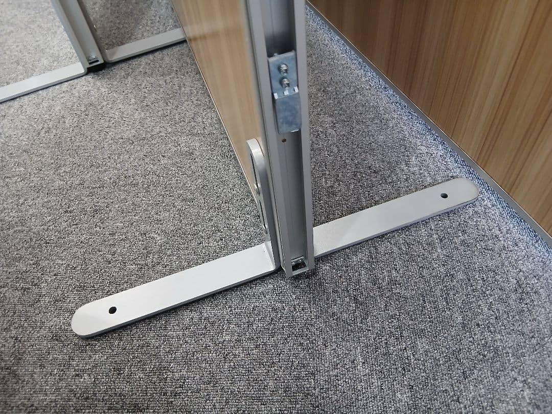 パーテーション 木目調 4枚セット 縦180cm×横幅120cm