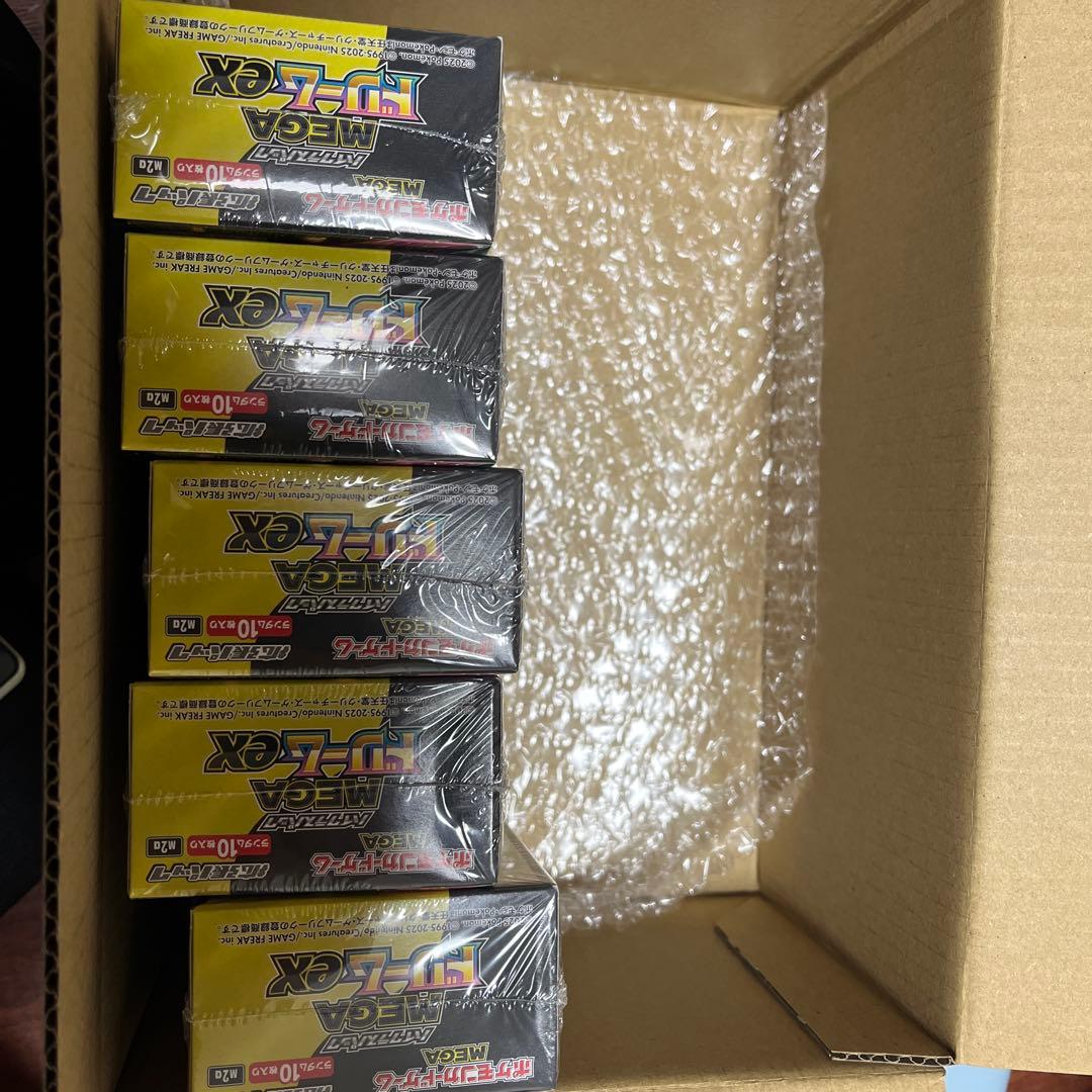 ポケモンカード MEGA ドリームEX 5BOX シュリンク付き