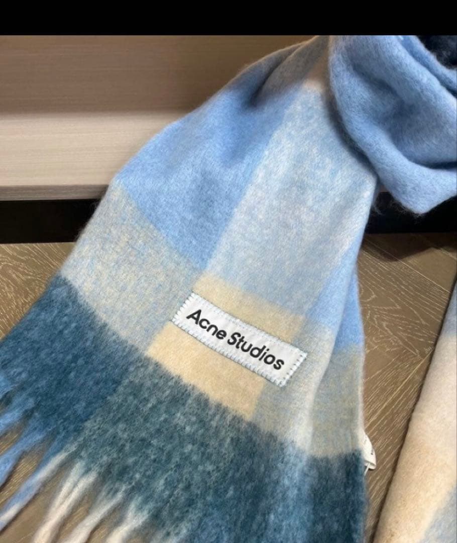 Acne Studios チェックマフラー