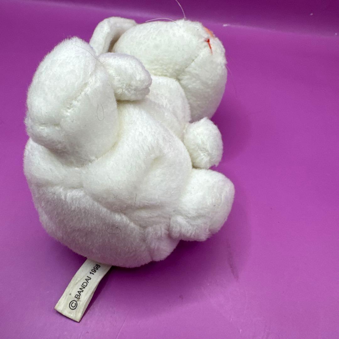 希少　BANDAI なかよしカンパニー　コロンちゃん　ホワイトラビットぬいぐるみ