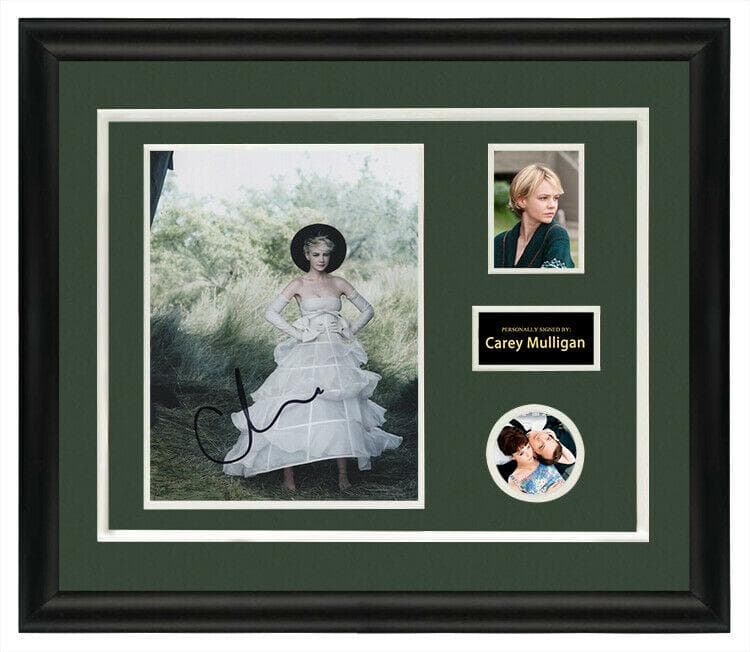 直筆サイン入り写真 キャリー・マリガン 俳優/フレーム別/SA鑑定済
