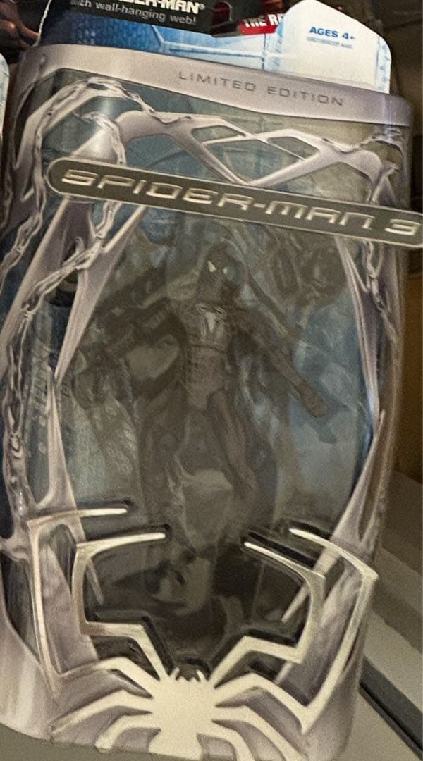 スパイダーマン3 映画 2007年 ウォルマート限定ブラックスパイダーマン