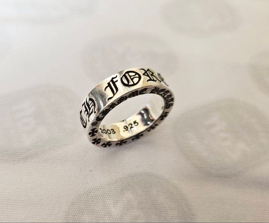 CHROME HEARTS スペーサーフォーエバーリング 6mm シルバー