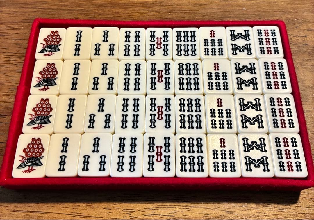 【激レア】市川屋　麻雀牌　クローバー蘇州　蘇州牌　R牌　麻雀牌セット