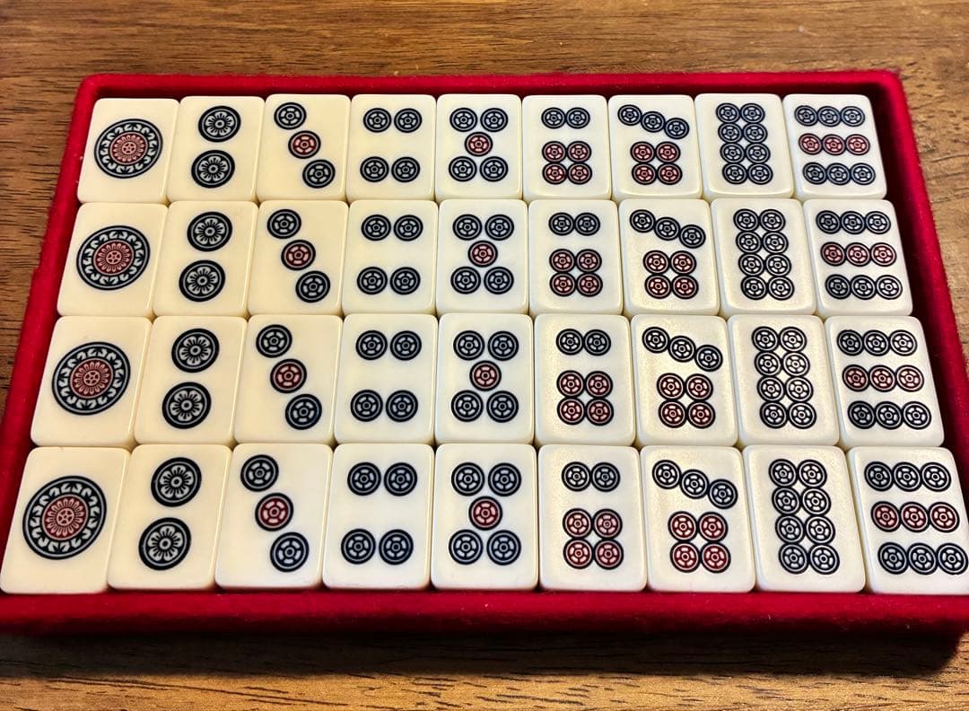 【激レア】市川屋　麻雀牌　クローバー蘇州　蘇州牌　R牌　麻雀牌セット