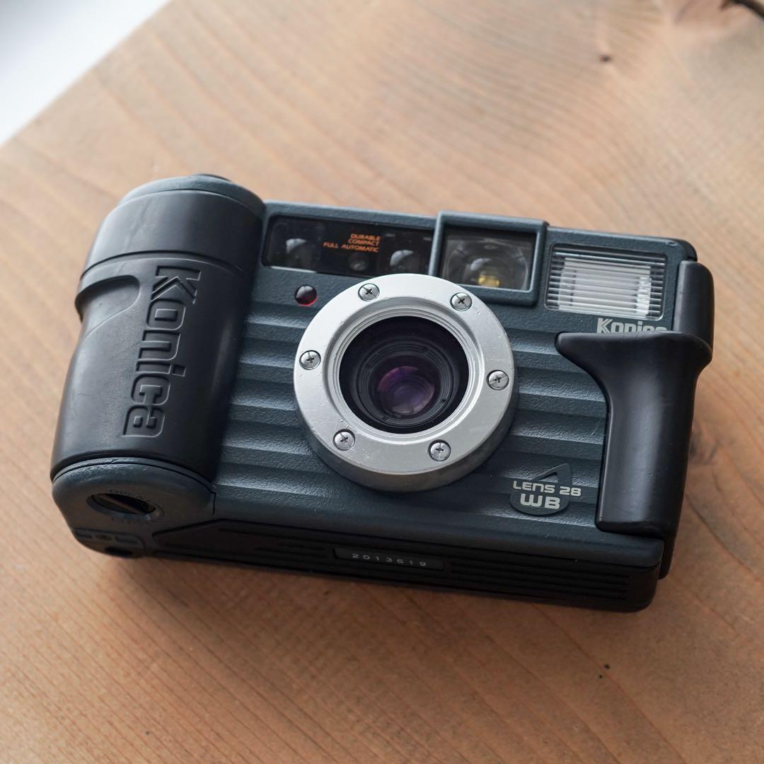 【撮影・OH済み】Konica 現場監督28WB コンパクトフィルムカメラ　C
