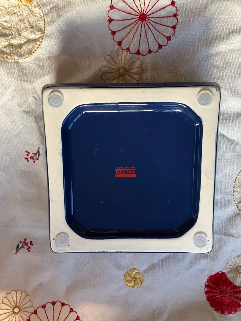 Ballantine's ウイスキー　フランス製灰皿 セット ネイビー