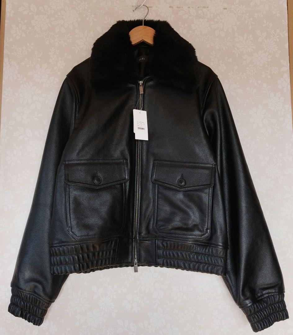 新品タグ付き　CLEL　 牛革/カウレザー G-1ブルゾン　S