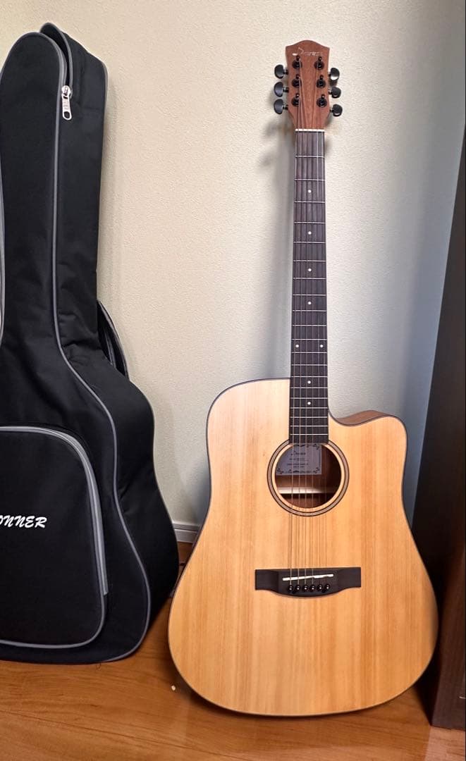 Donner アコースティックギター ギターケース付き