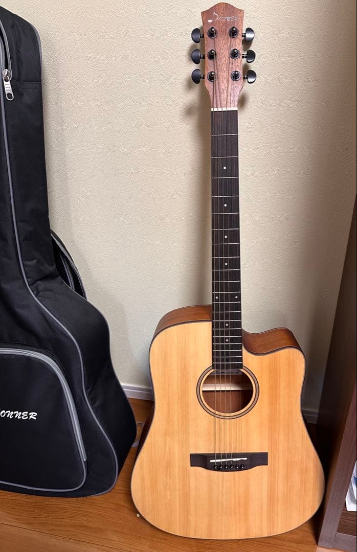 Donner アコースティックギター ギターケース付き