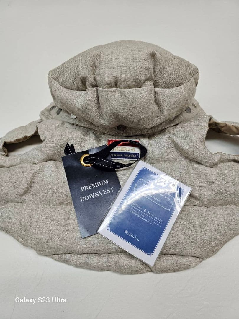 アトリエジジ アトリエgg ダウンジャケット 完売品 2ハーフ