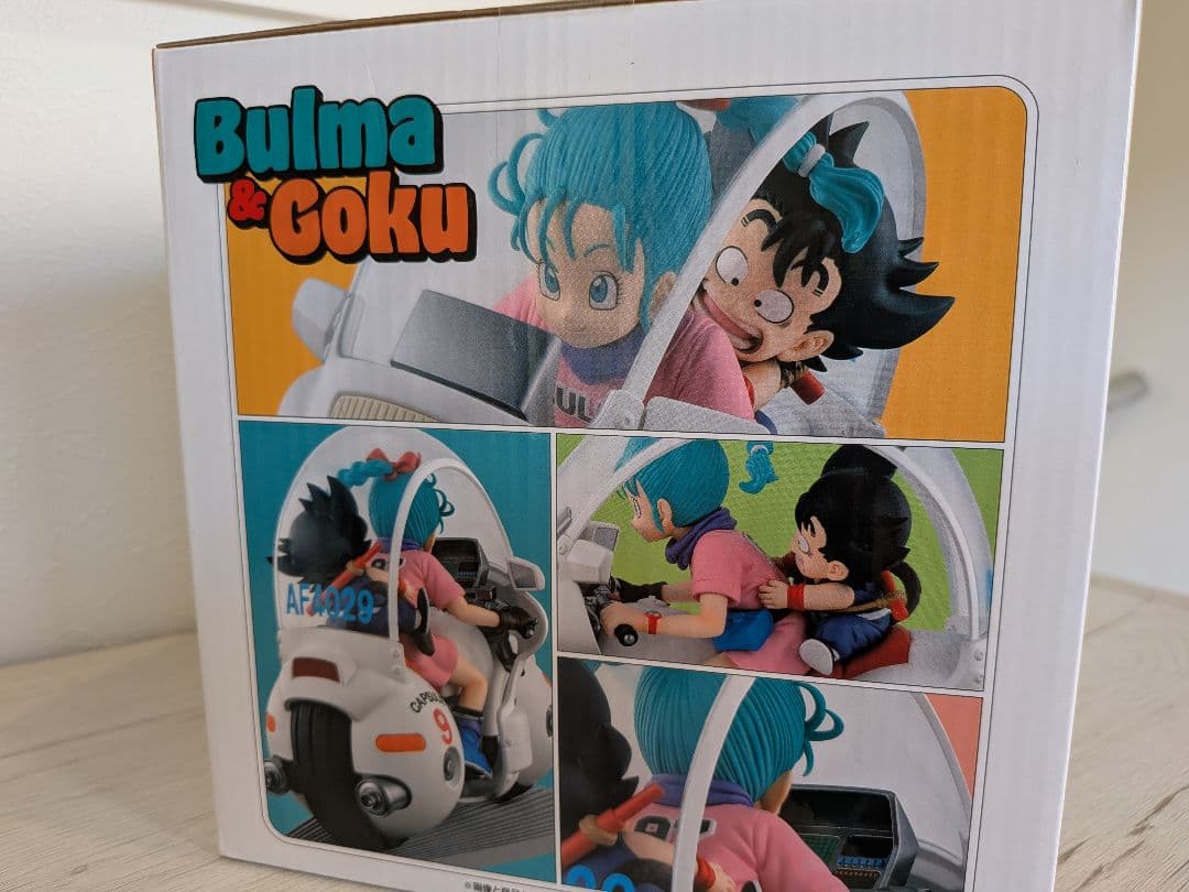 【未開封、国内正規品】一番くじドラゴンボール A賞孫悟空＆ブルマバイクフィギュア