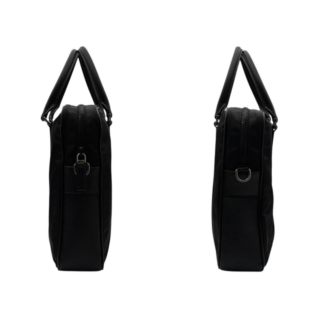 【近年モデル・極美品】プラダ 2VE871 ビジネスバッグ ブリーフケース 黒