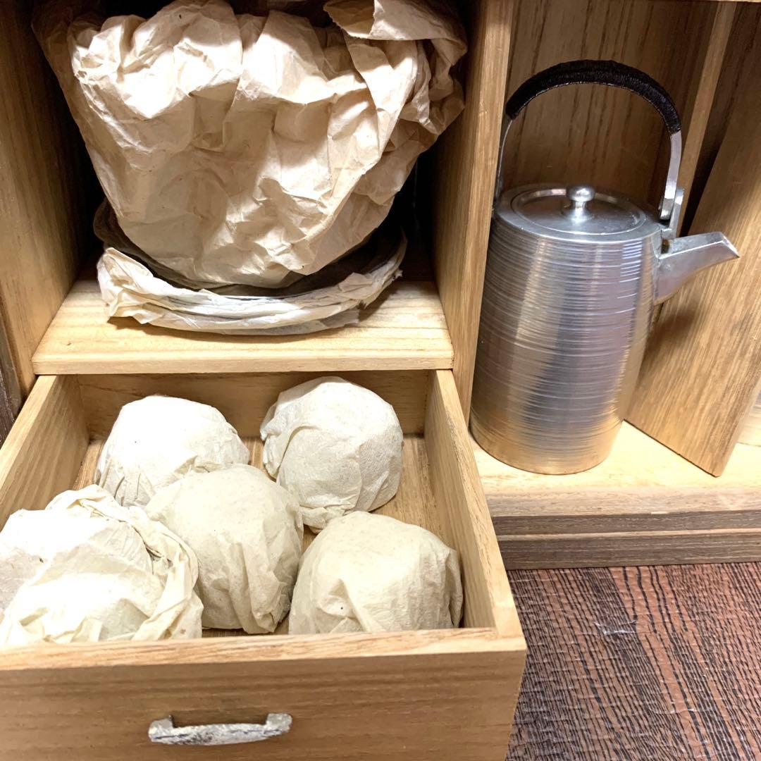 未使用美品　陶器　茶道具セット　銀素材　胴素材　ステンレス