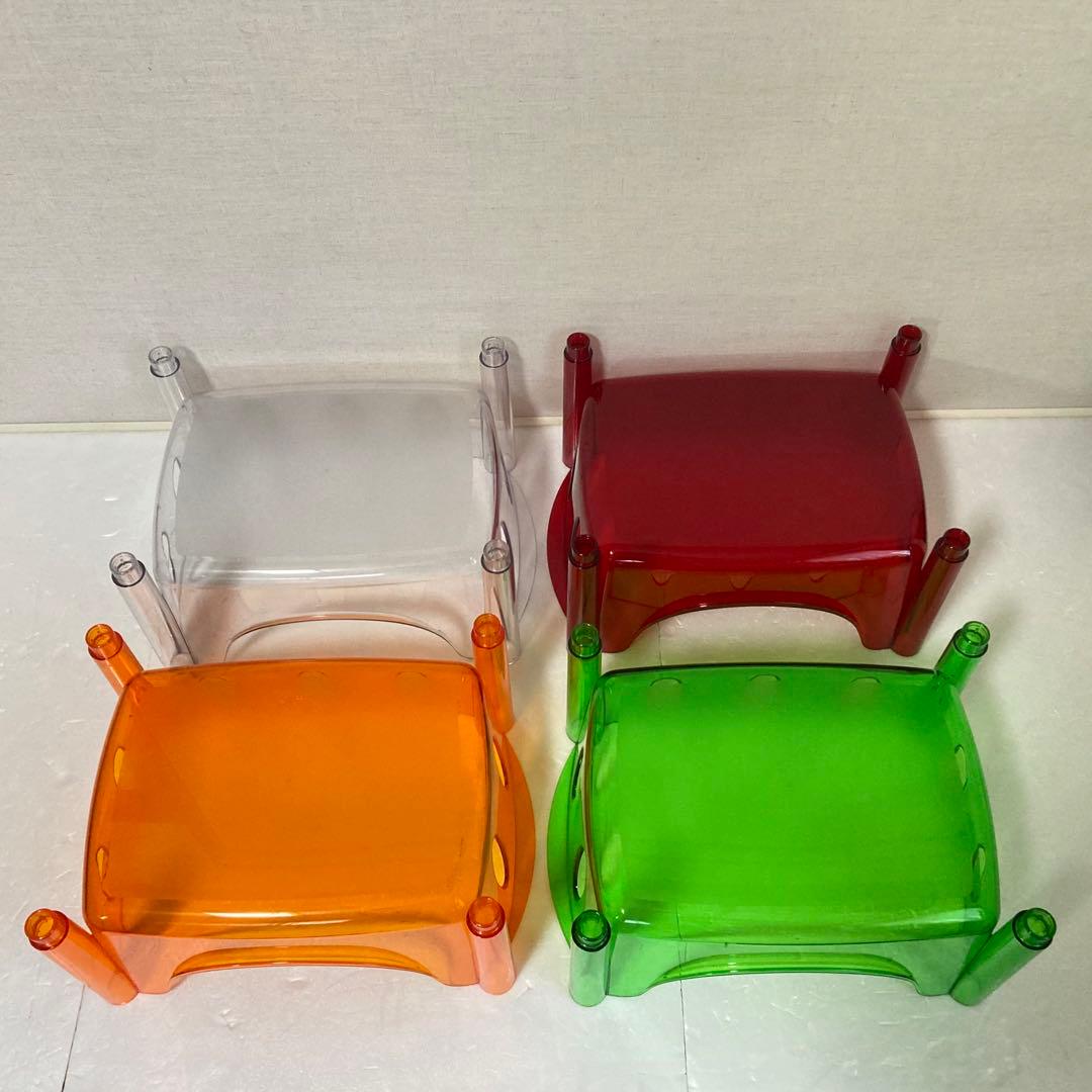 イタリア製 グッチーニ ワゴン ラック バスケット キャスター付き 収納 4段