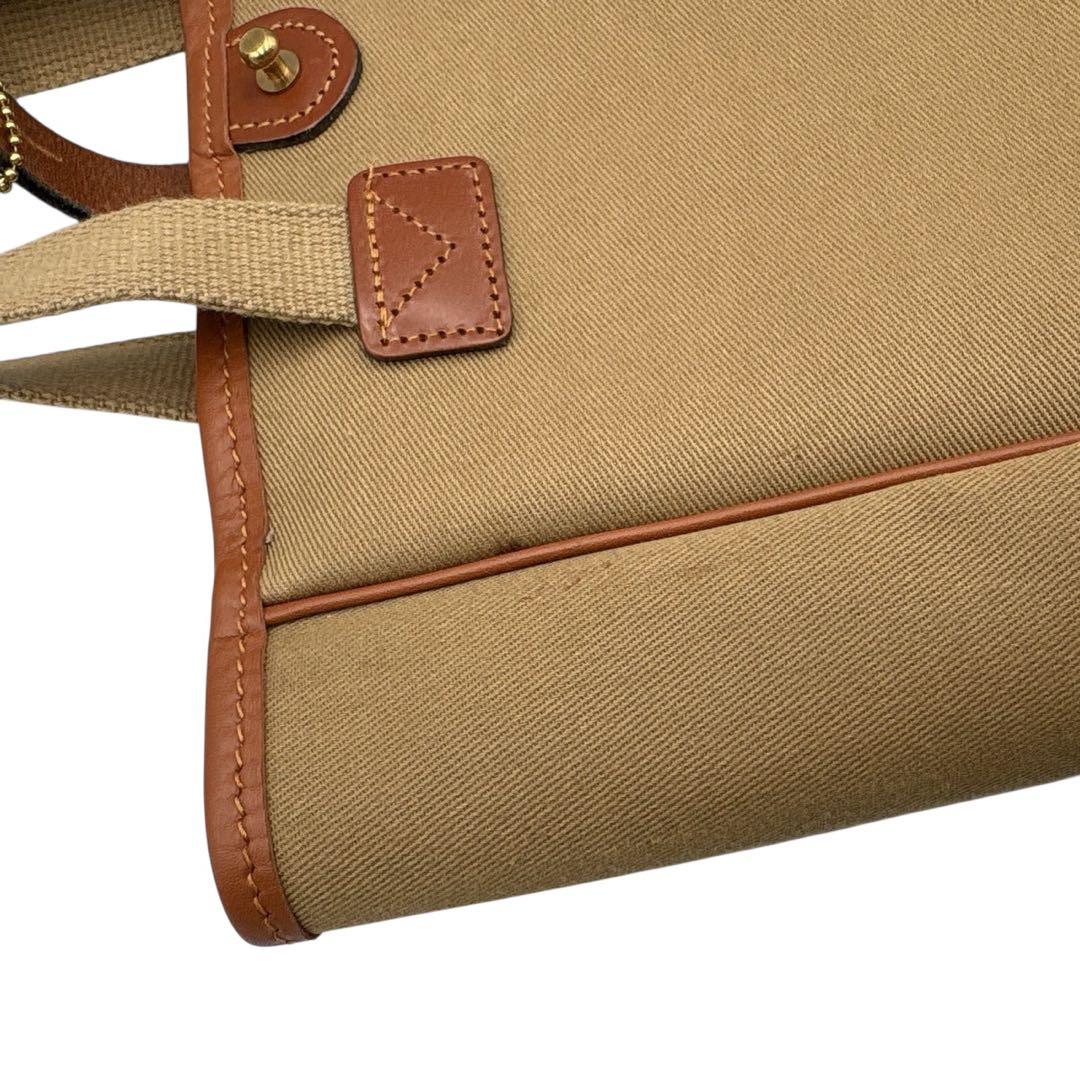 美品 Brady ブレディ BECK ベック ミニトート バッグ カーキ 英国製