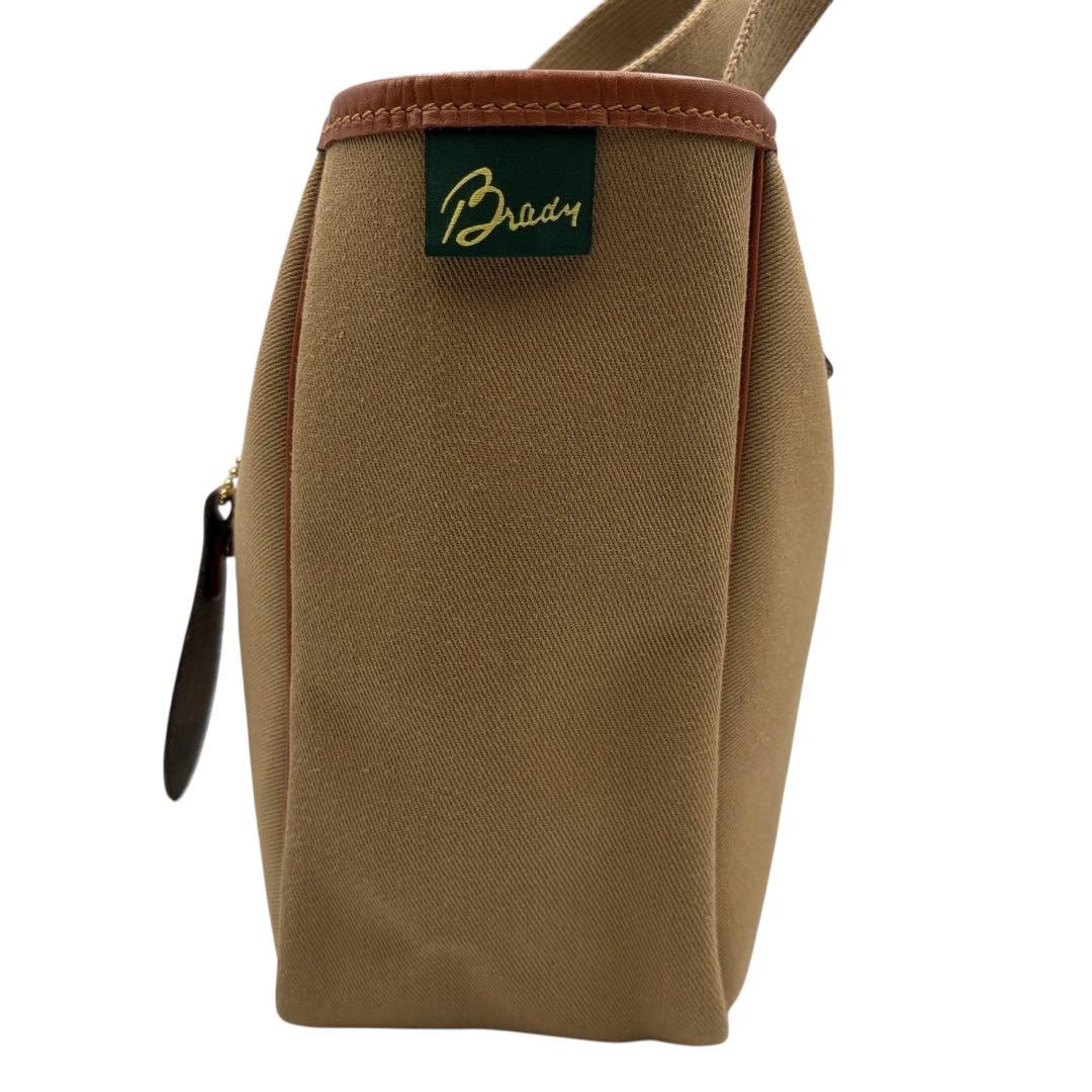 美品 Brady ブレディ BECK ベック ミニトート バッグ カーキ 英国製