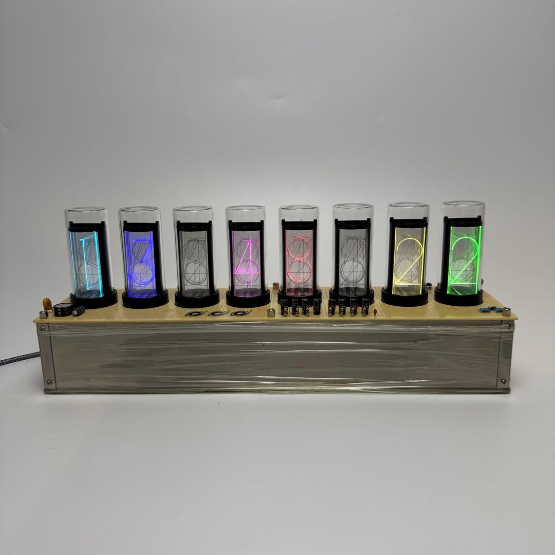 新品 Gixie Clock 8 ギクシークロック8 LED ニキシー管