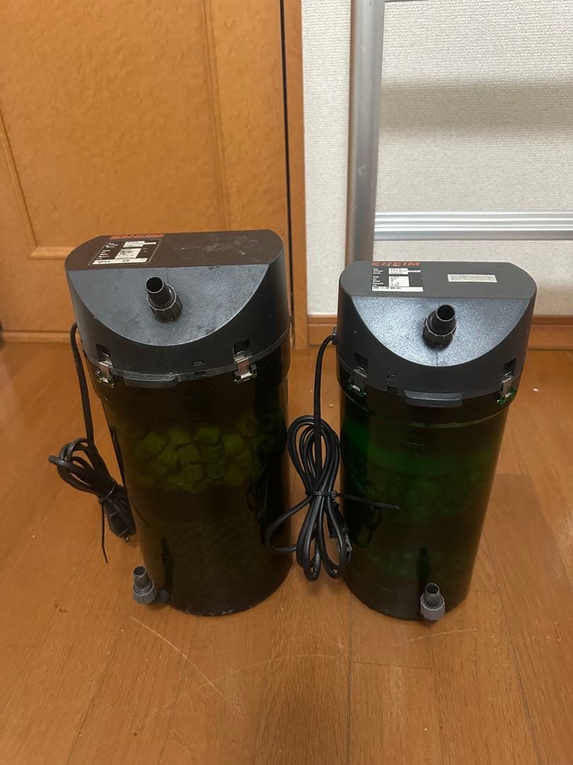 エーハイム外部フィルター2215 と　エーハイム2213 作動確認済み