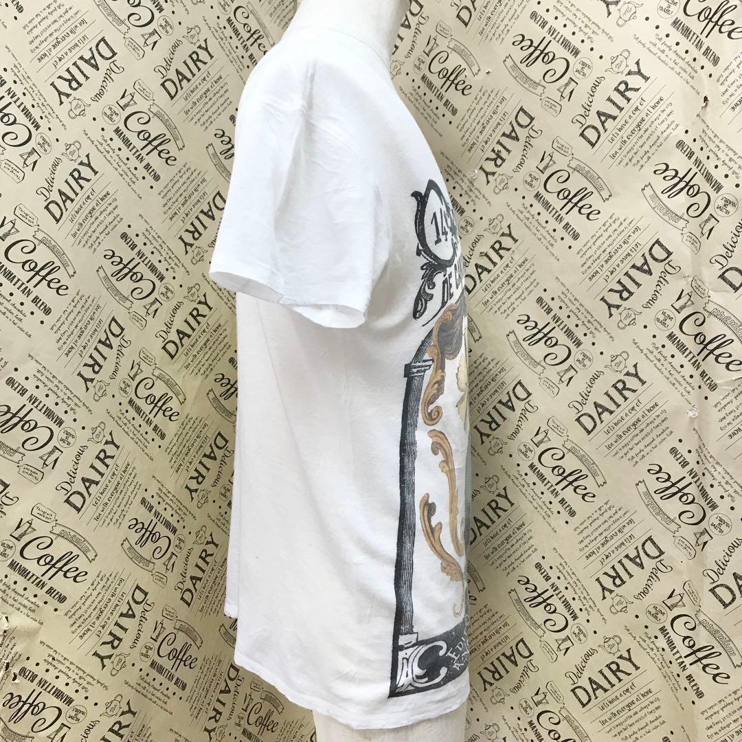 SHARE SPIRIT スカルプリント Tシャツ 半袖 カットソー S3356