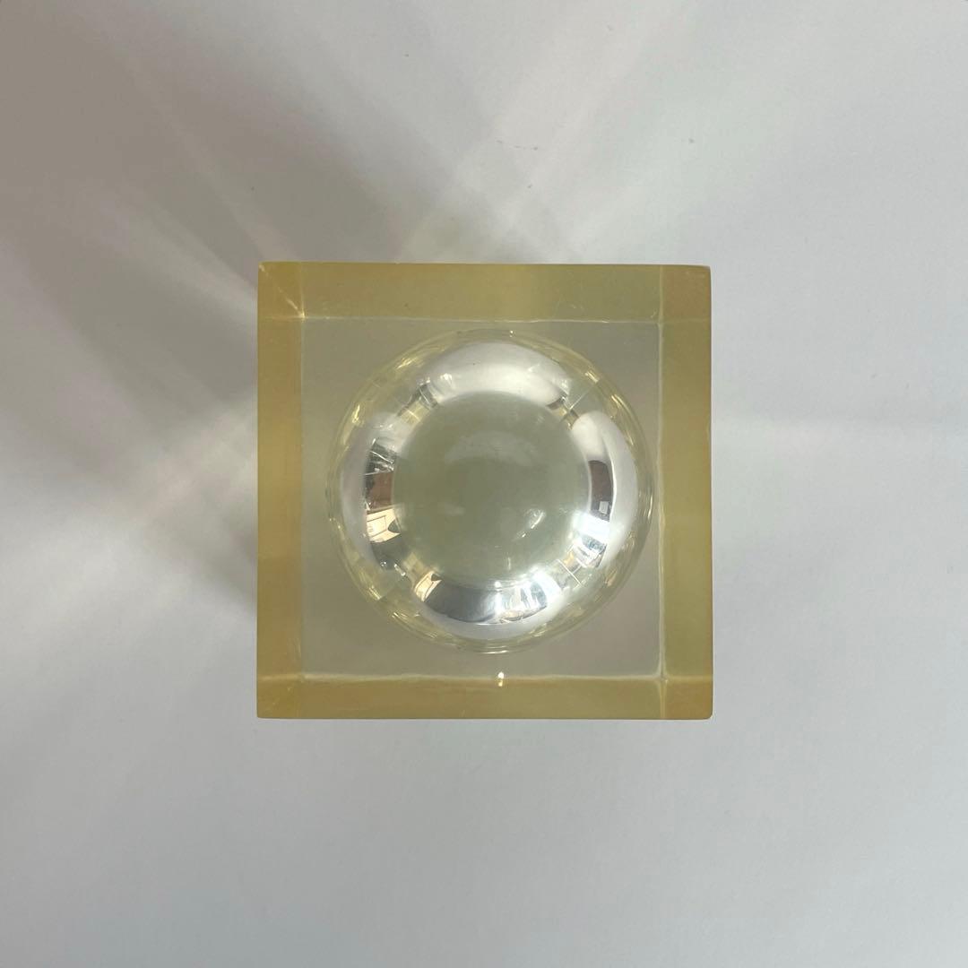 ヴィンテージ ルーサイトスカルプチャー アクリル オブジェ ポップアート