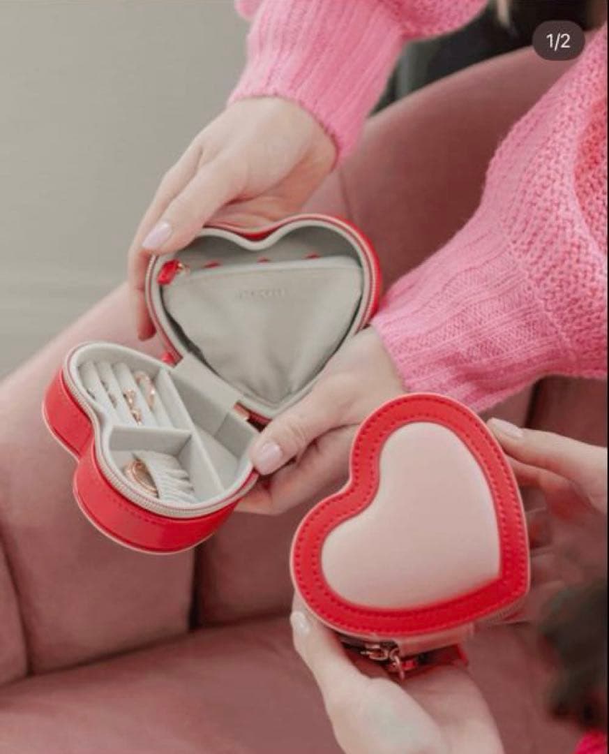 STACKERS♡ハートトラベルジュエリーケース