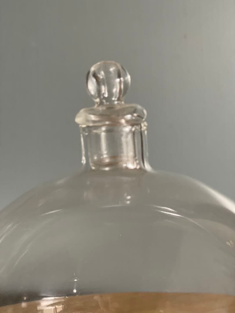 ガラス製コバエトリ ガラス工芸 昭和レトロ