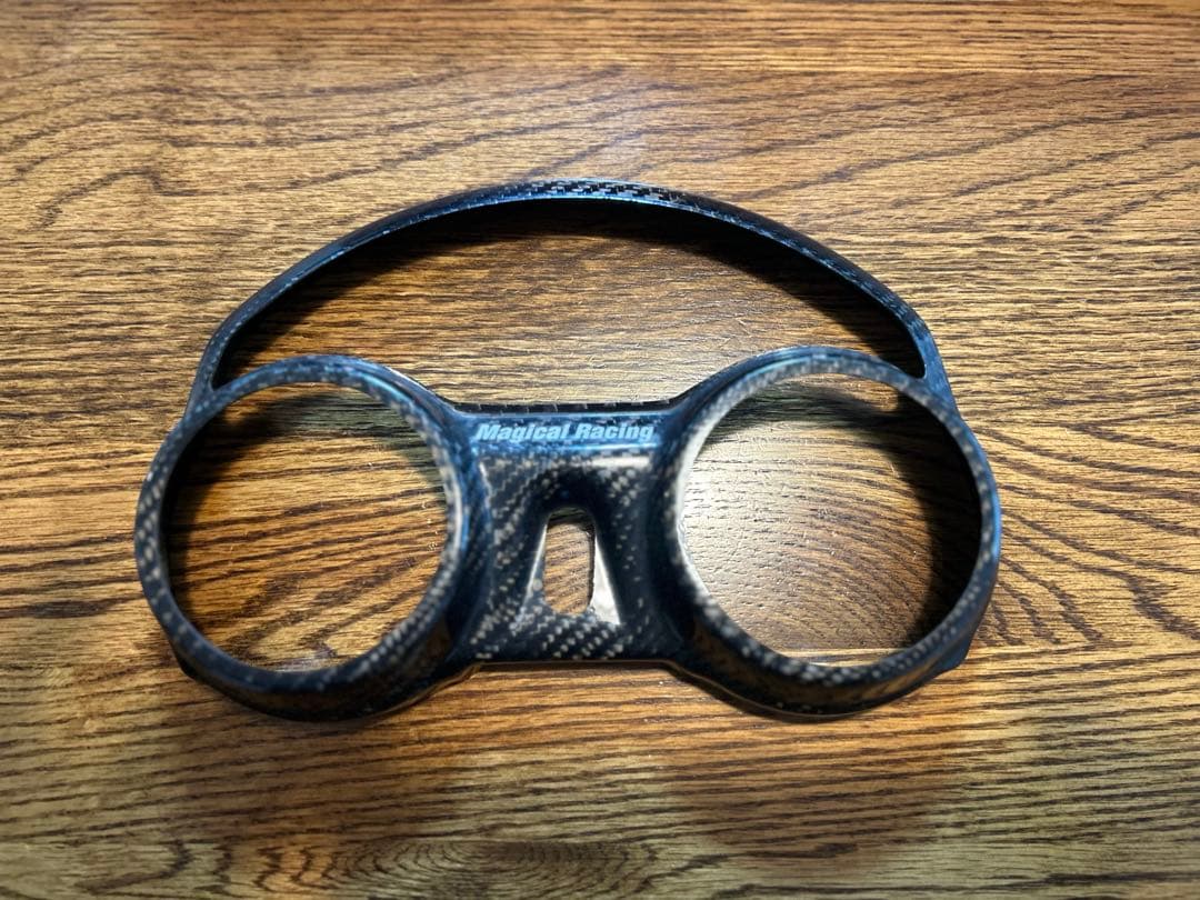 茨*京様 zzr1400マジカルレーシング　綾織カーボンメーターカバー