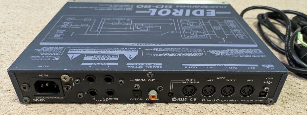 DTM・DAW Roland EDIROL STUDIO Canvas SD-80