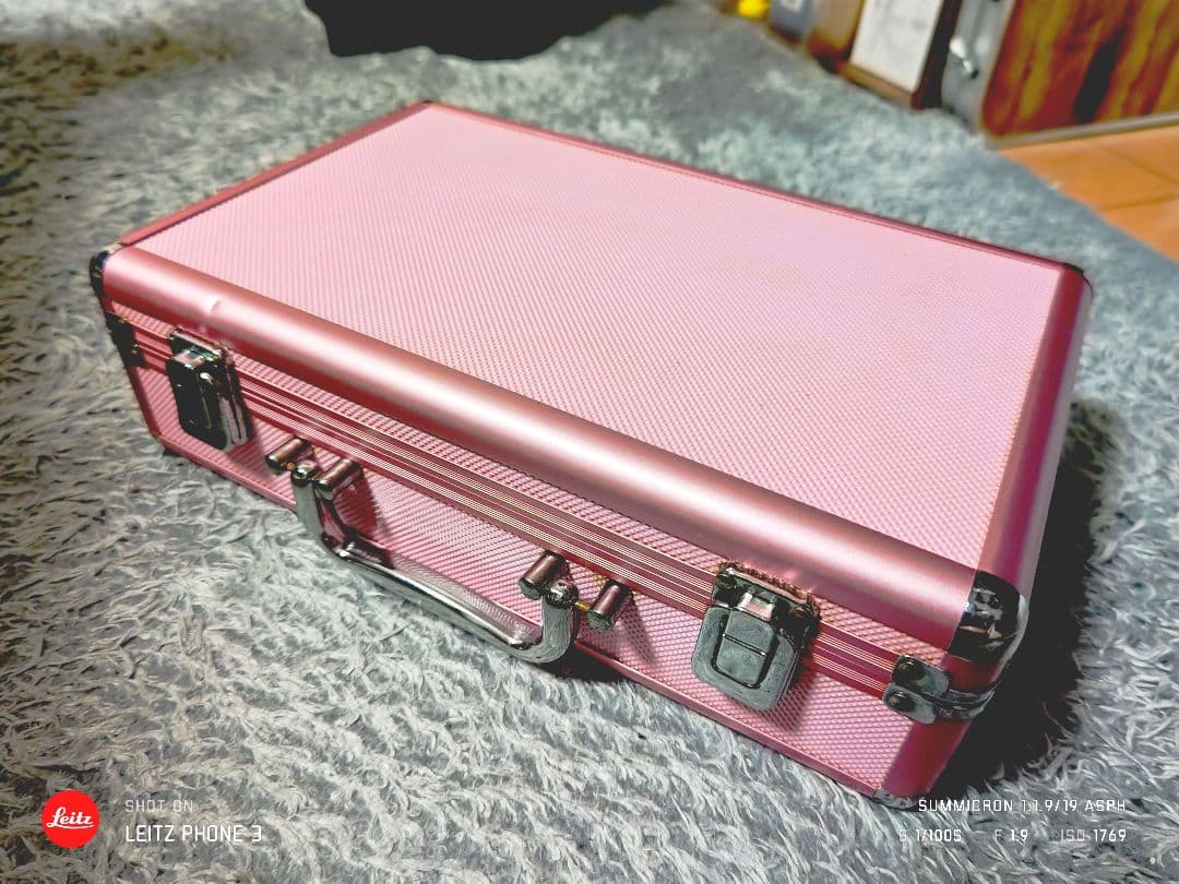 麻雀牌セット アルミケース入り　高級