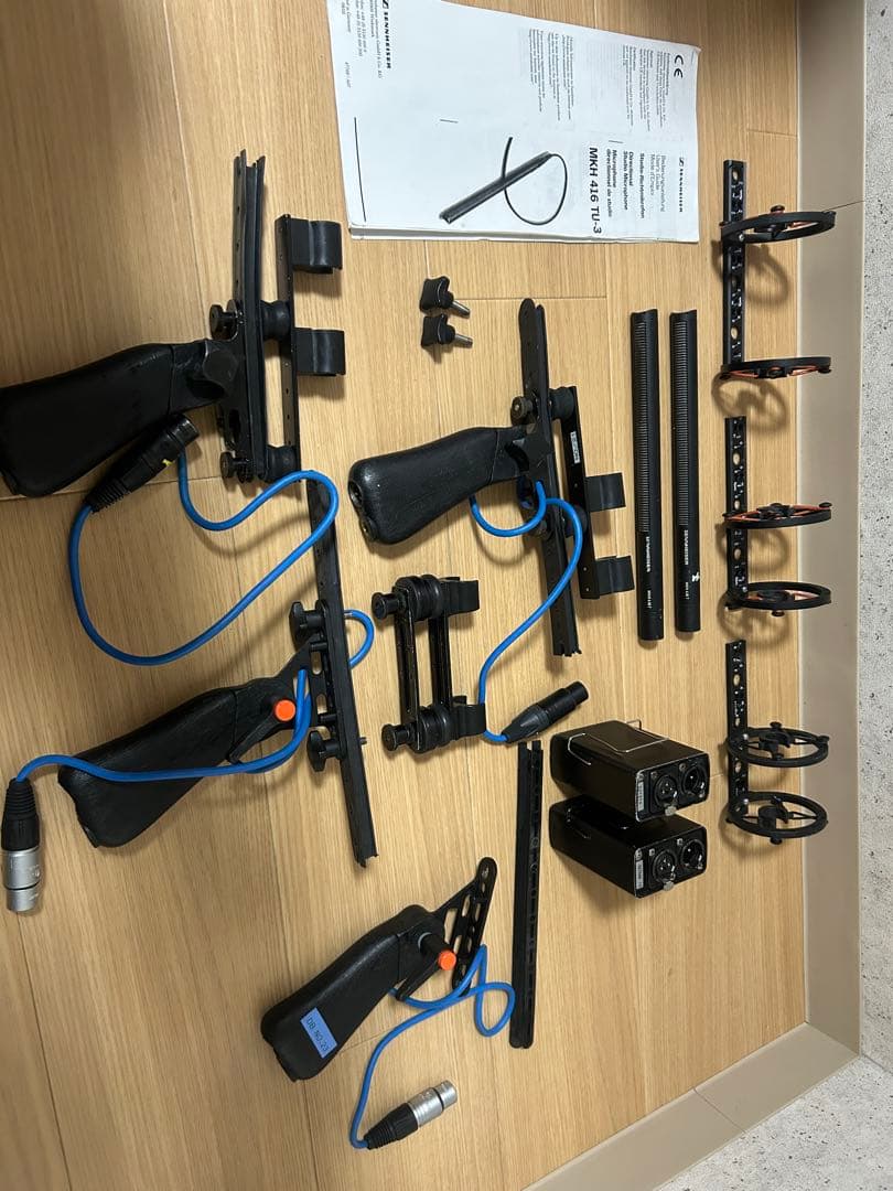 Sennheiser MKH 416 T ショットガンマイク　アタッシュケース付