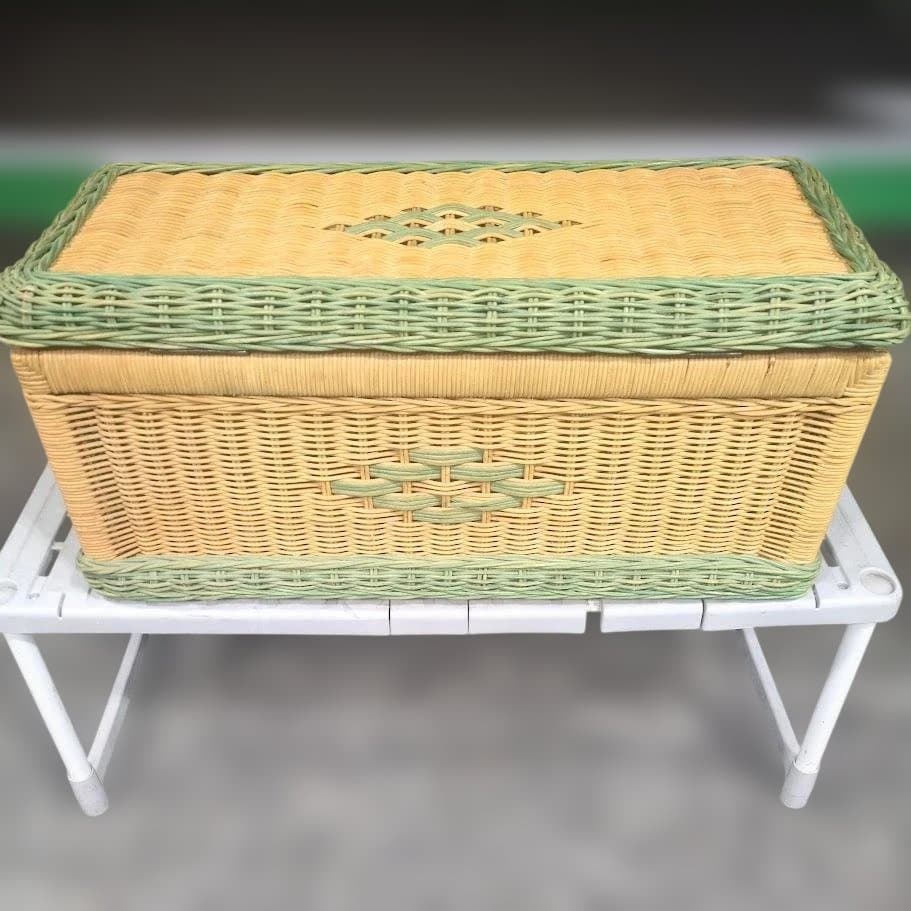 ラタン収納ボックス 籐 ケース 籠