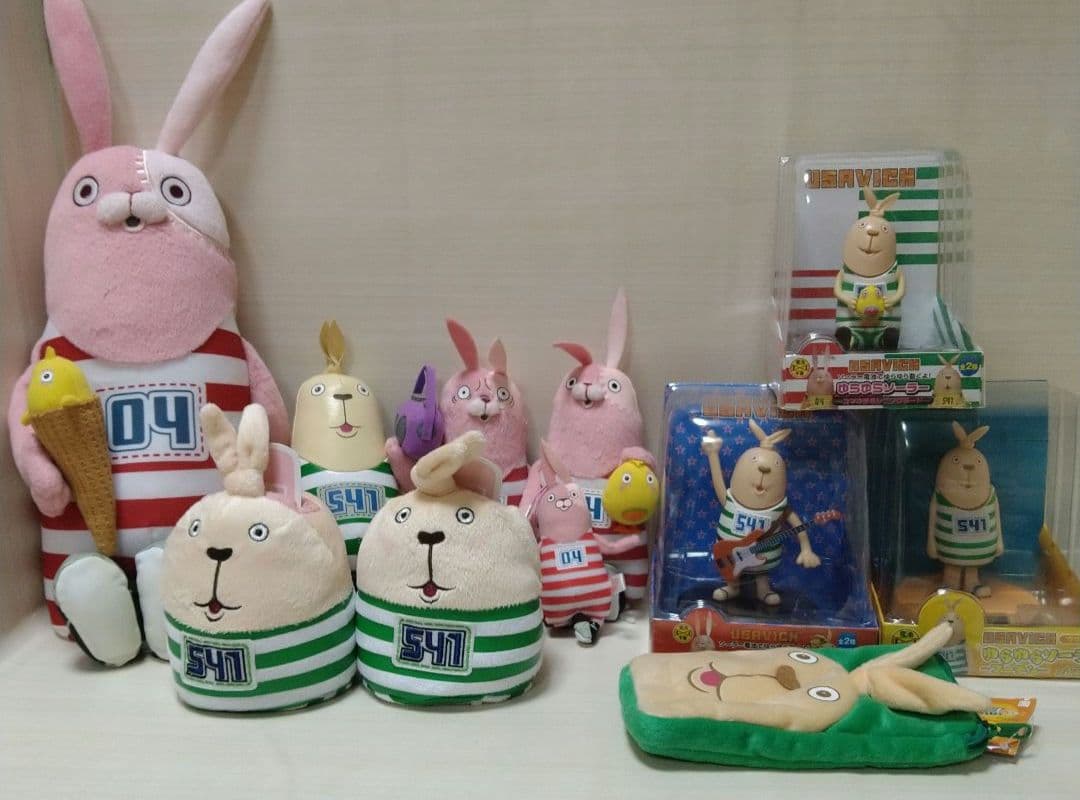 ウサビッチ　ぬいぐるみ　マスコット　ゆらゆらソーラー　まとめ売り