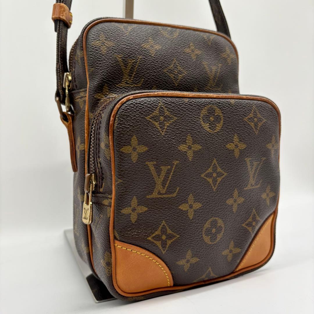【美品】ルイヴィトン モノグラム アマゾン ショルダーバッグ レザー