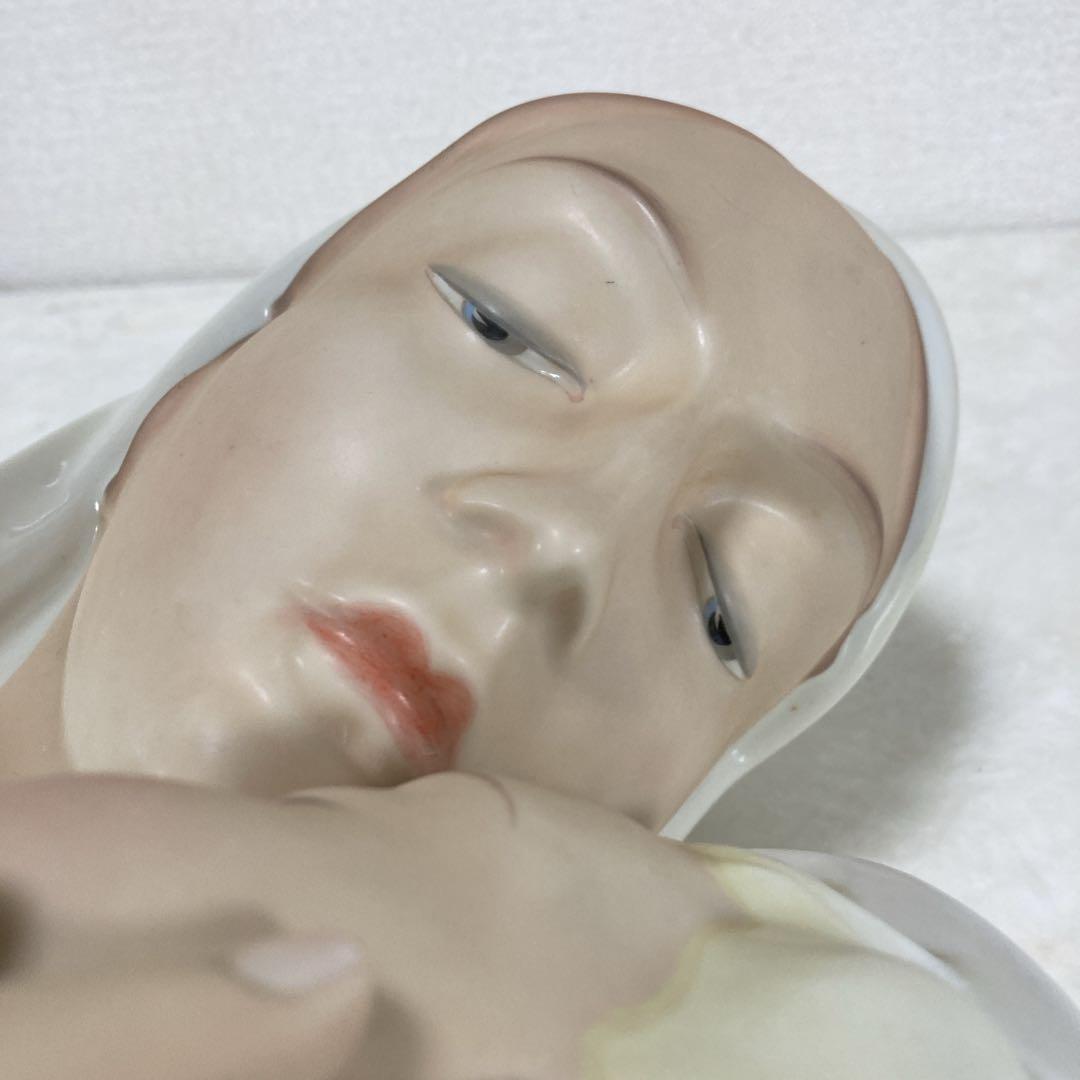 アンティーク　Pirkenhammer ピルケンハンマー　マドンナと子供　ドイツ