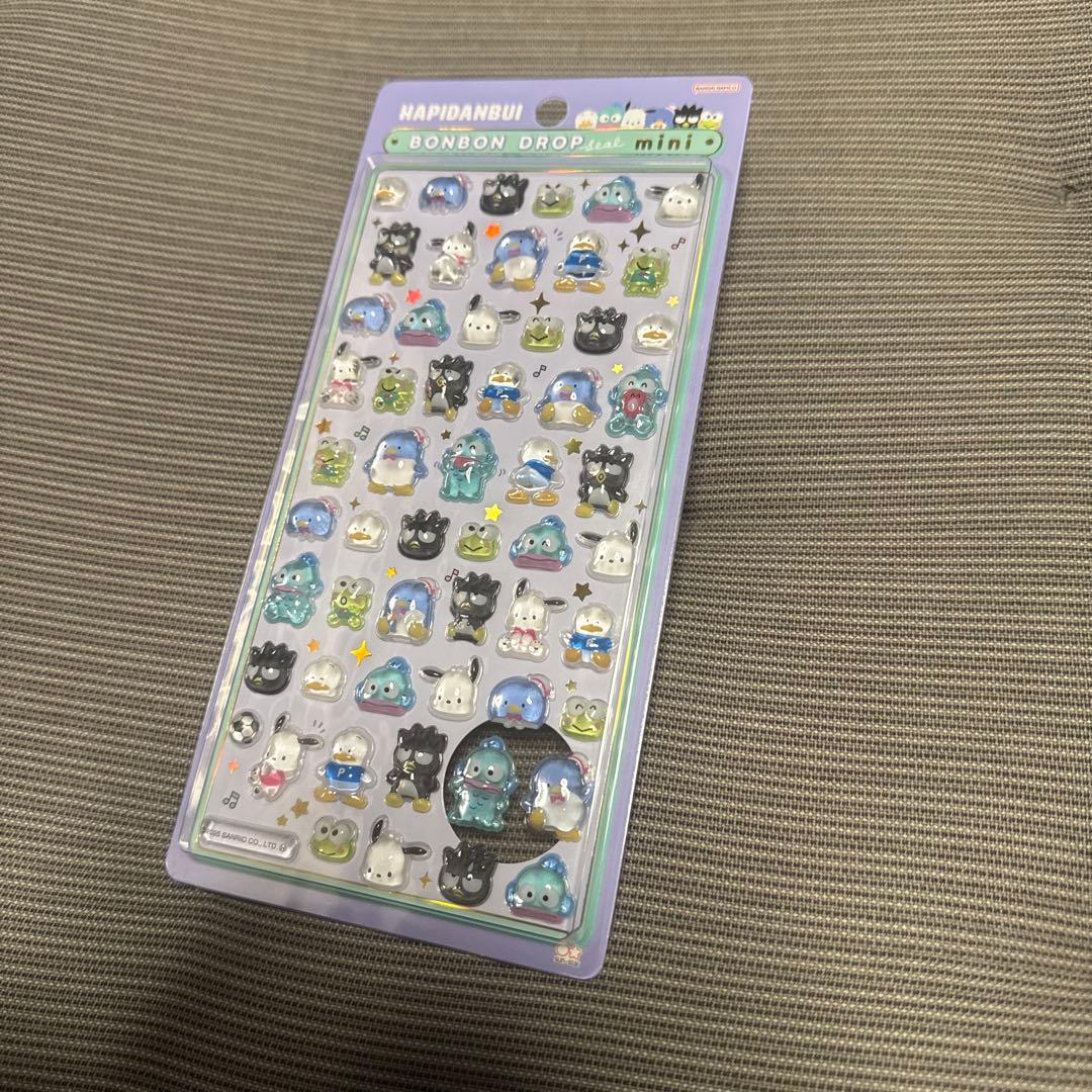 サンリオ　ボンボンドロップシールミニ 6枚セット 【正規品】