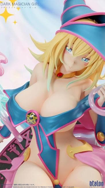 ブラックマジシャンガール フィギュア ガレージキット 遊戯王 デュエマス