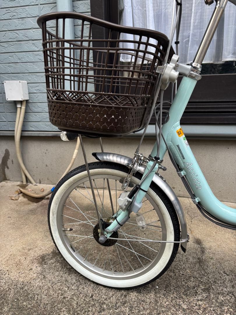 [ malumalu]ブリヂストン　アシスタワゴン電動アシスト三輪車