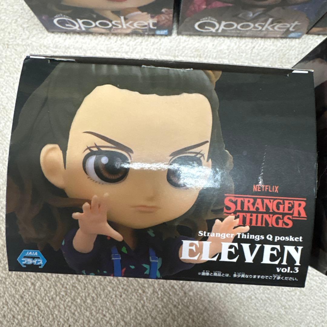 海外限定デモゴルゴン込　Stranger Things Q posket セット