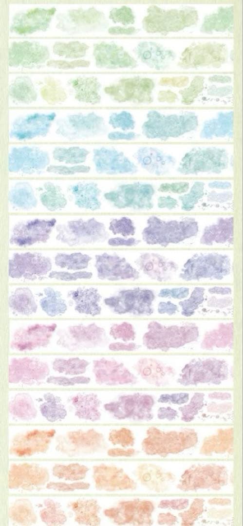 壹洱原创《晕染集》海外マスキングテープ　マステ 【2356】