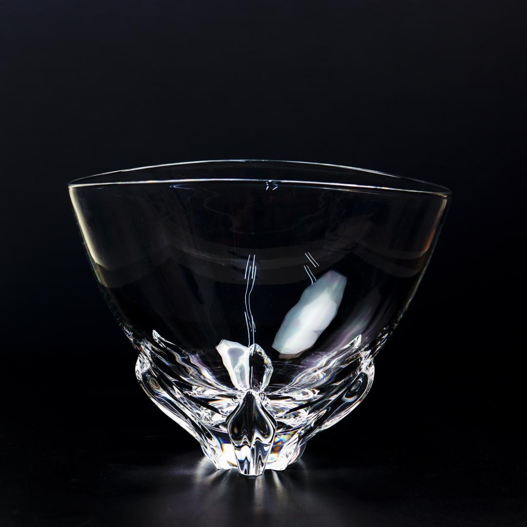 Steuben Galss ディープフラワーボウル 花器 果物鉢