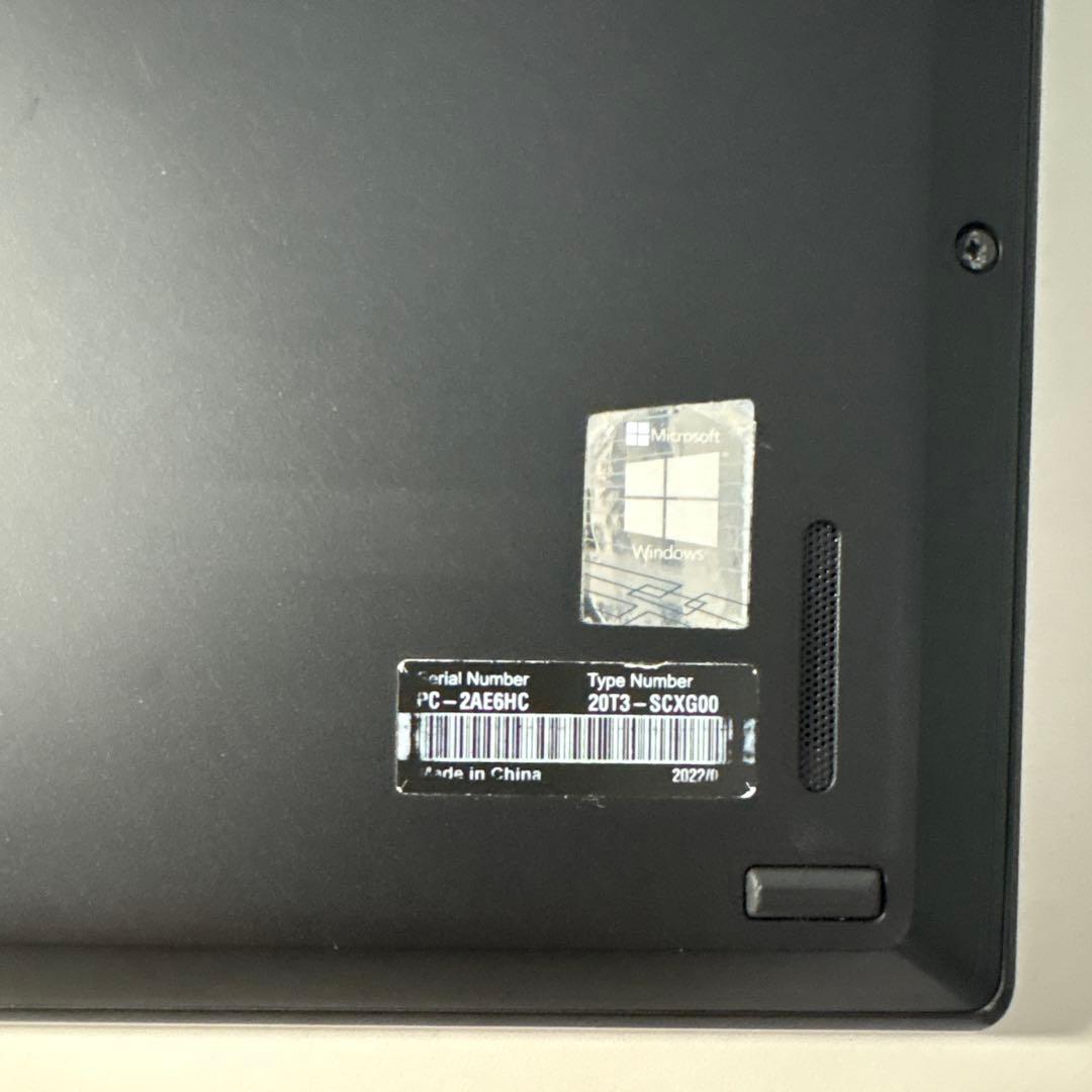 Lenovo ThinkPad X13⭐︎インテルi5✳︎⭐️バッテリー消耗少⭐️