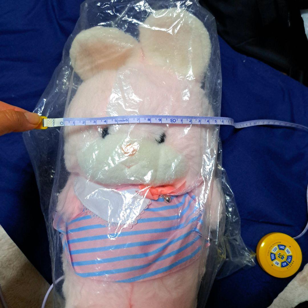 吉徳　クリーミー　うさぎ　ぬいぐるみ　タグ付き　昭和　レトロ